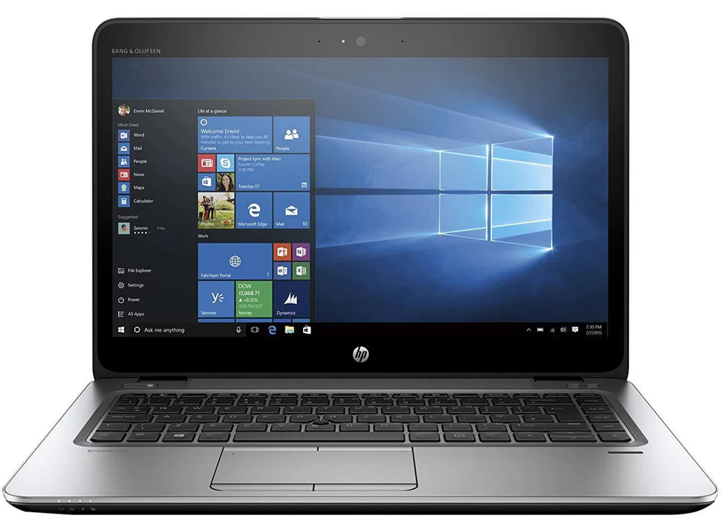 HP Elitebook 745 G3 14" Notebook, 8 GB RAM, 256 GB SSD, AMD Radeon R7, Silver